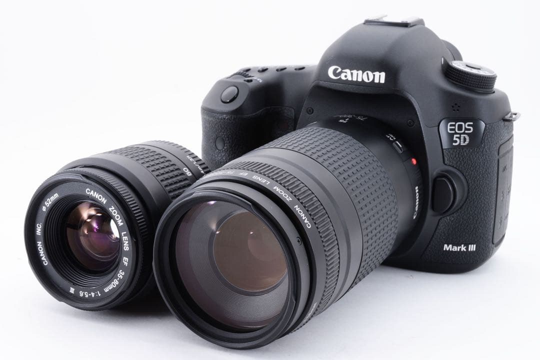 Canon EOS 5D mark III標準&望遠ダブルレンズセット