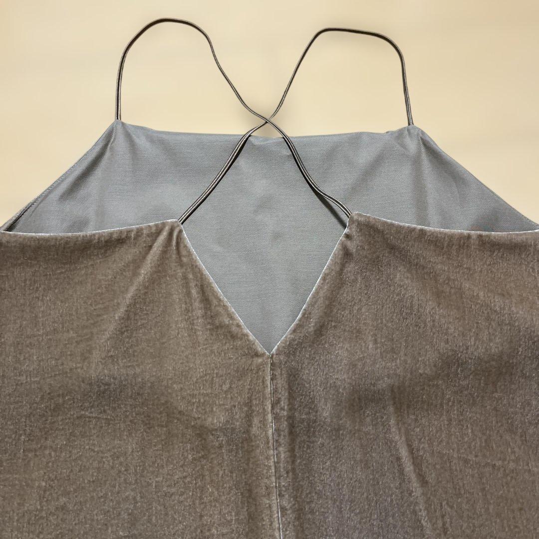 ⭐︎タグ付き⭐︎【IENA】Silk Mix ベルベット キャミソール