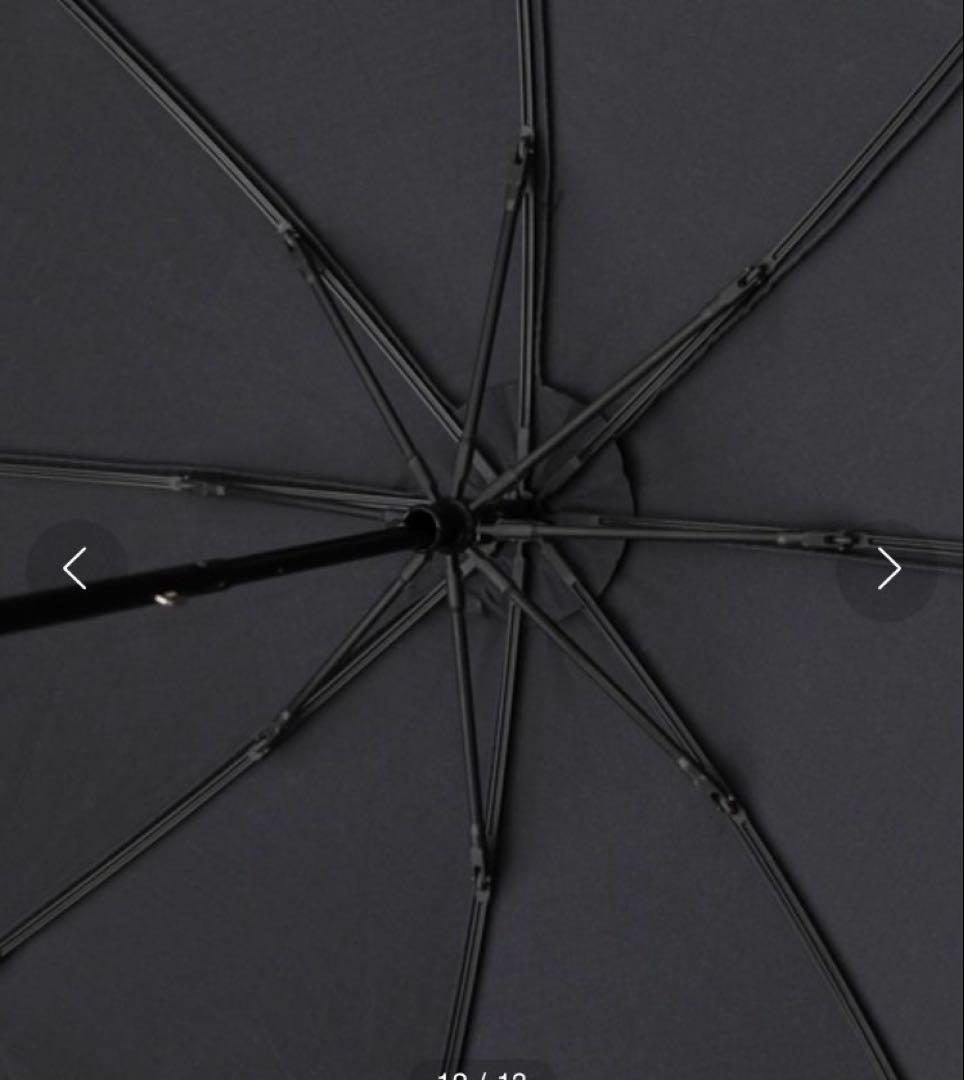 【新品】Chaos 傘 晴雨兼用 WAKAO 黒 男女兼用