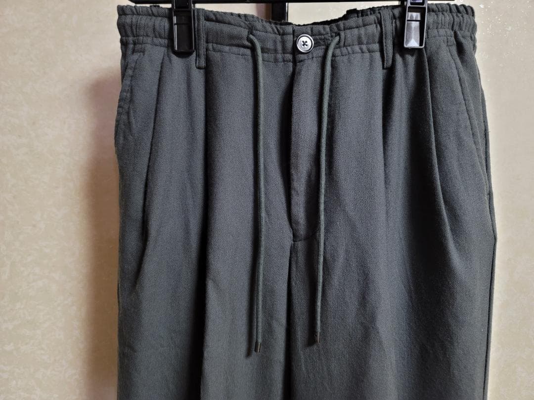 パンツ MARKAWARE DOUBLE PLEATED EASY TROUSERS