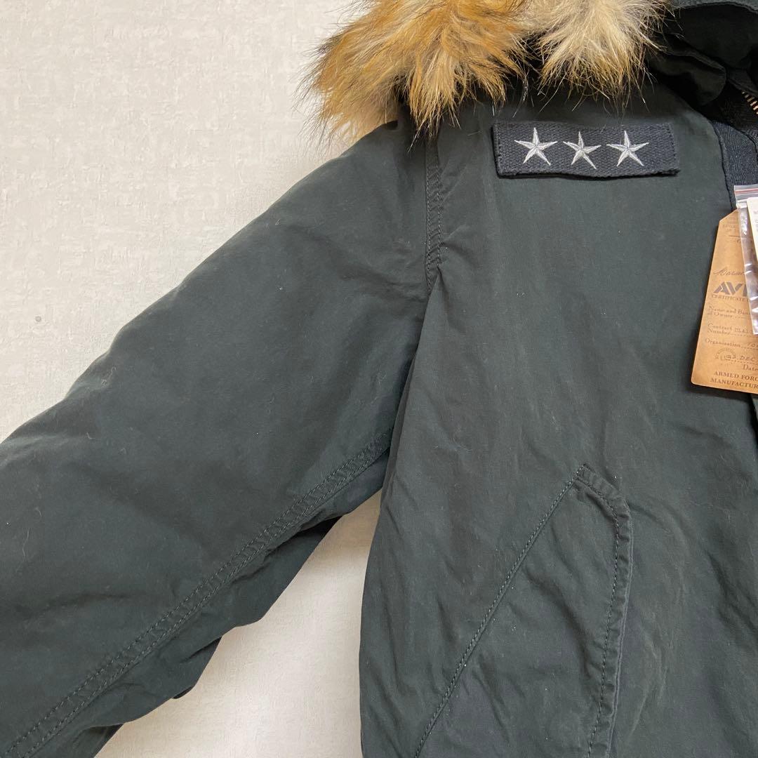 新品・未使用⭐️AVIREX アヴィレックスモッズコート　ブラック　L