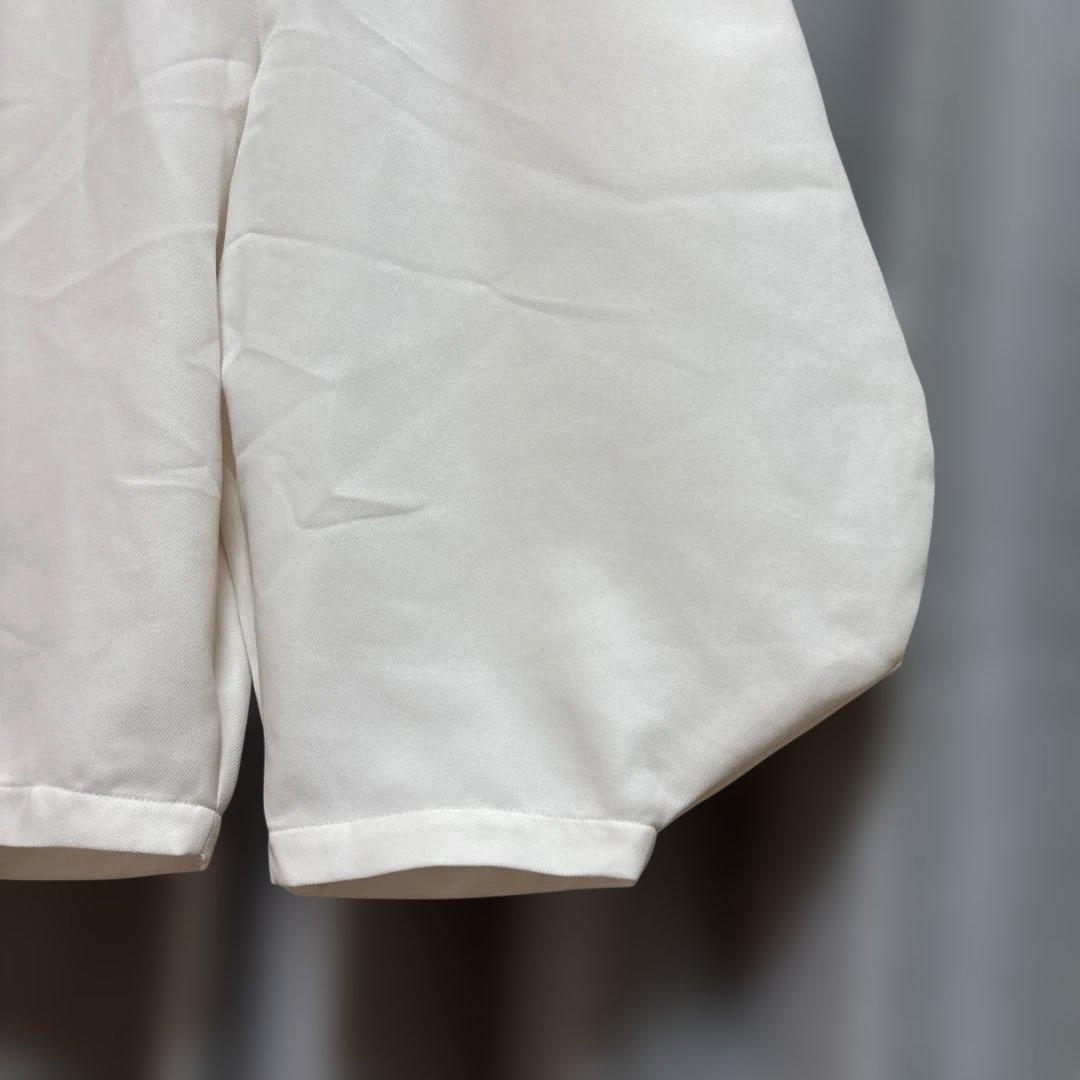 コムデギャルソン ホワイト ガウチョパンツ バルーン　サルエル