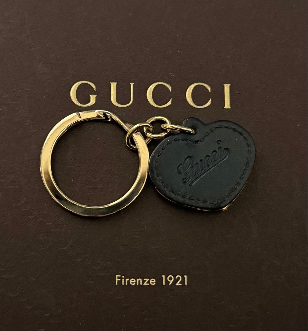 ✨新品同様✨ GUCCI グッチ キーリング ハートチャーム♡
