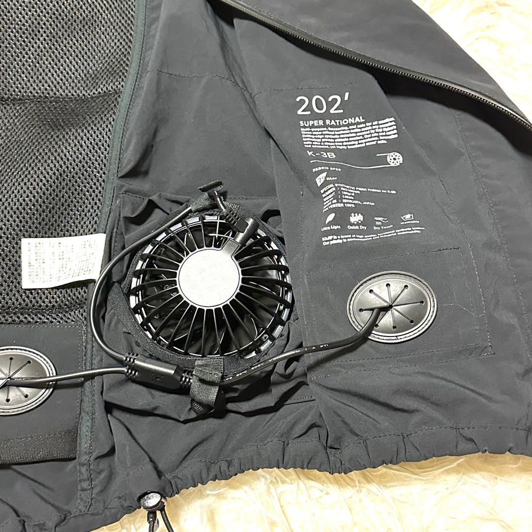 YANUK ヤヌーク K-3B 空調ベスト 空調服 干場義雅