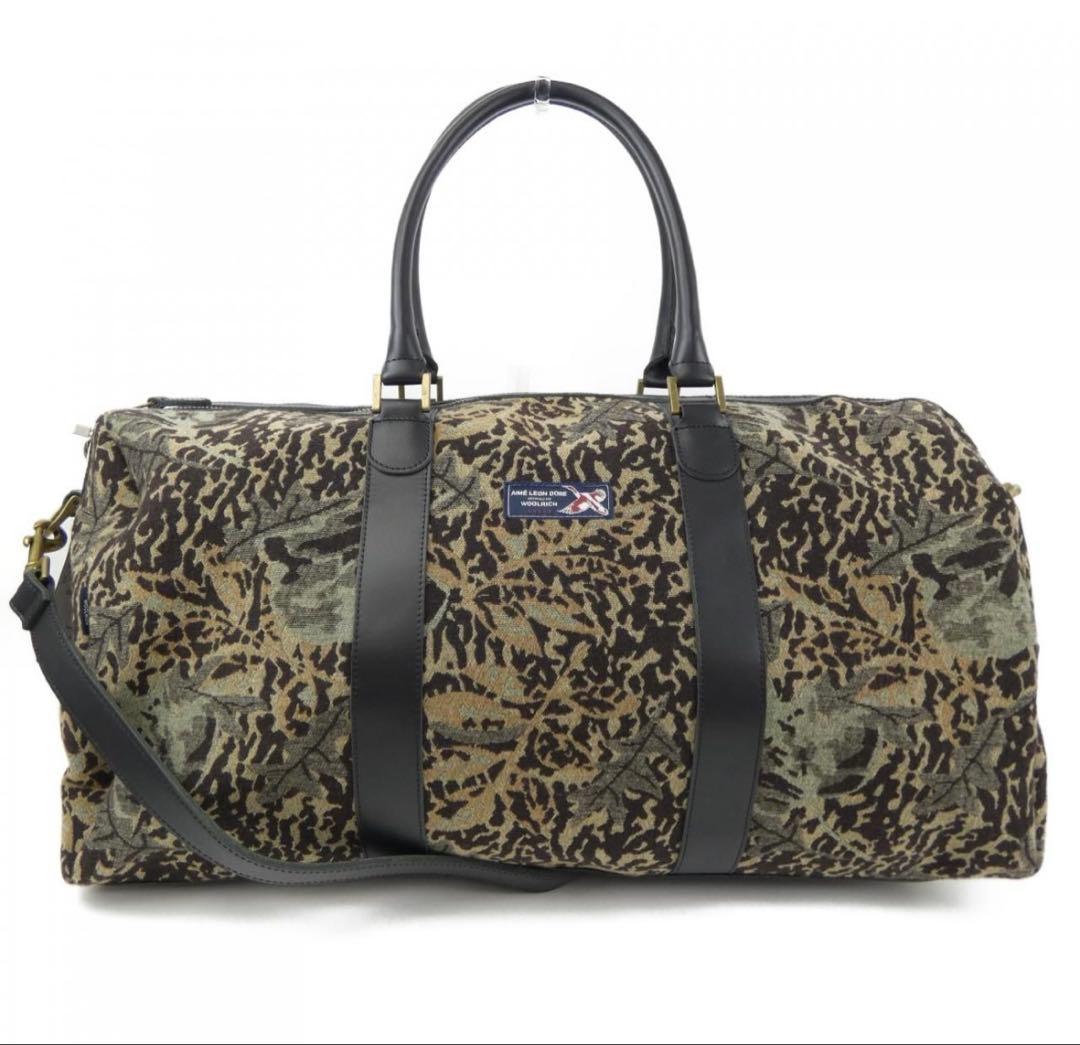 aime leon dore ウールリッチ　ボストンバック