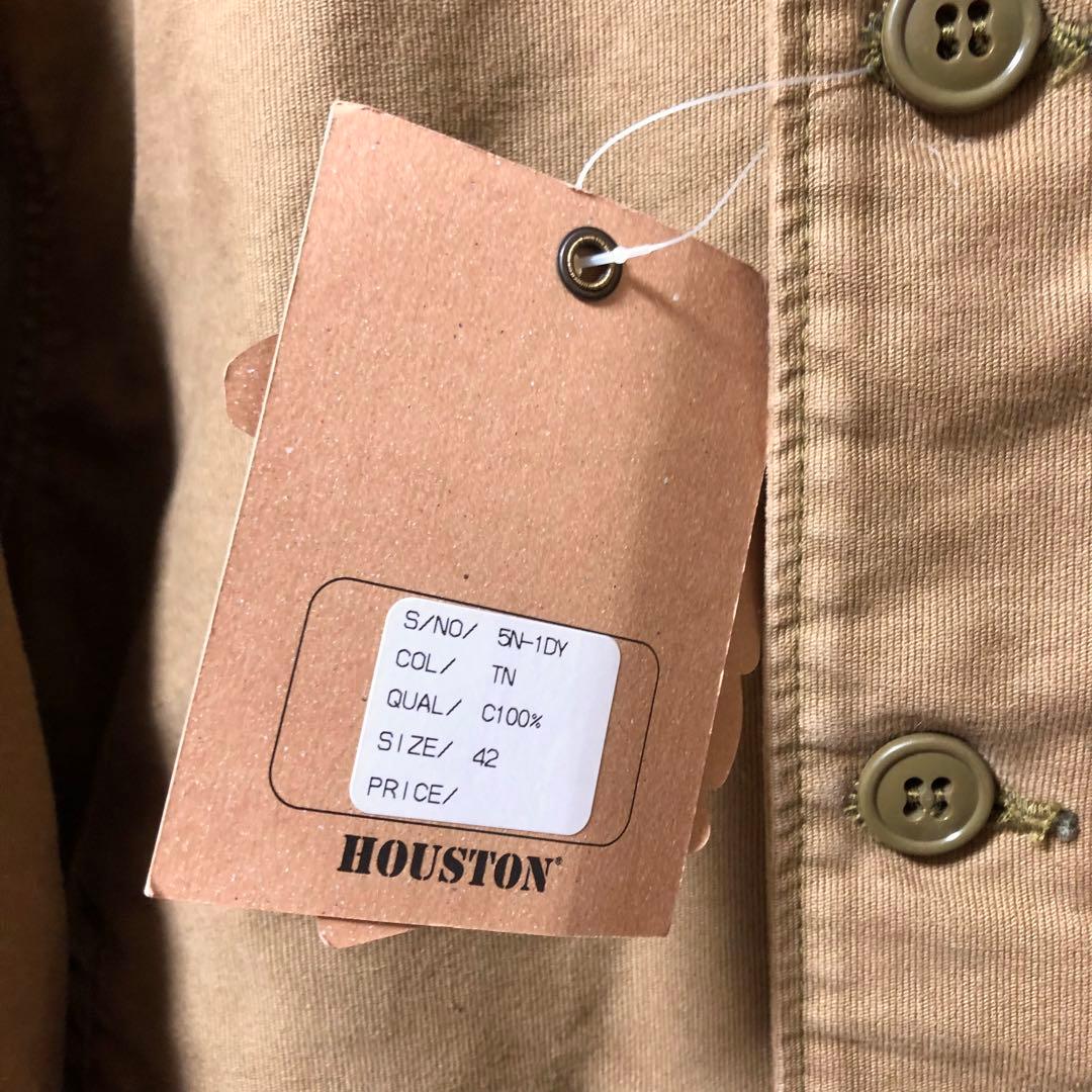 HOUSTON N-1 デッキジャケット オーバーダイ 42 5N-1DY