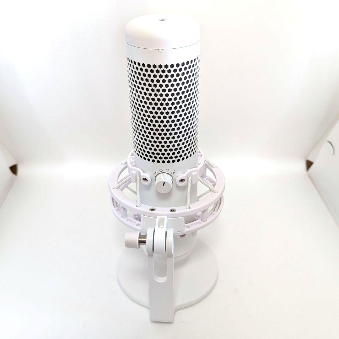【極美品】HYPER X QuadCast S USBマイク ホワイト