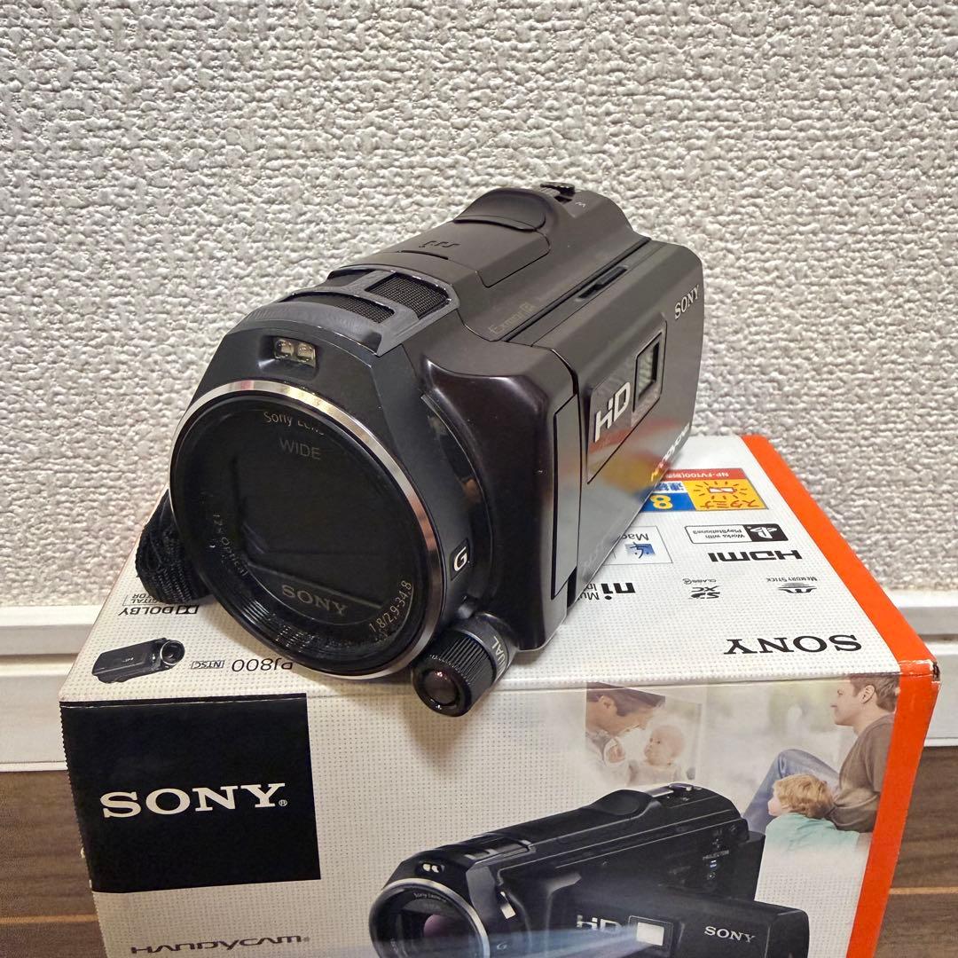 SONY HDR-PJ800 HDビデオカメラ