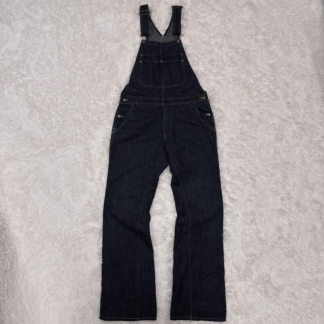 BLUEBLUE ブルーブルー オーバーオール 濃紺 ハリウッドランチマーケット