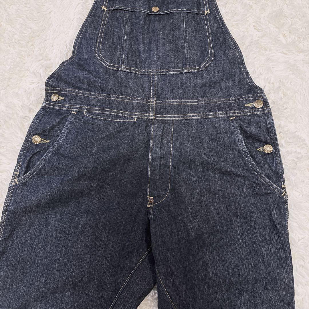 BLUEBLUE ブルーブルー オーバーオール 濃紺 ハリウッドランチマーケット