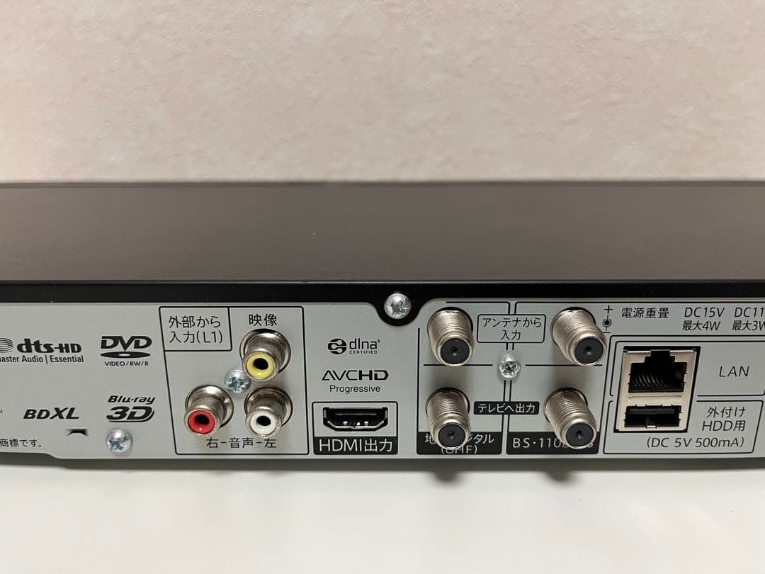 【美品】SHARP AQUOS Blu−ray レコーダー BD-NW500