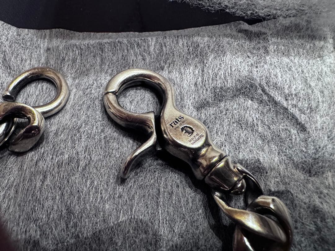 シュー RATS LTD CLIP WALLET CHAIN 美品