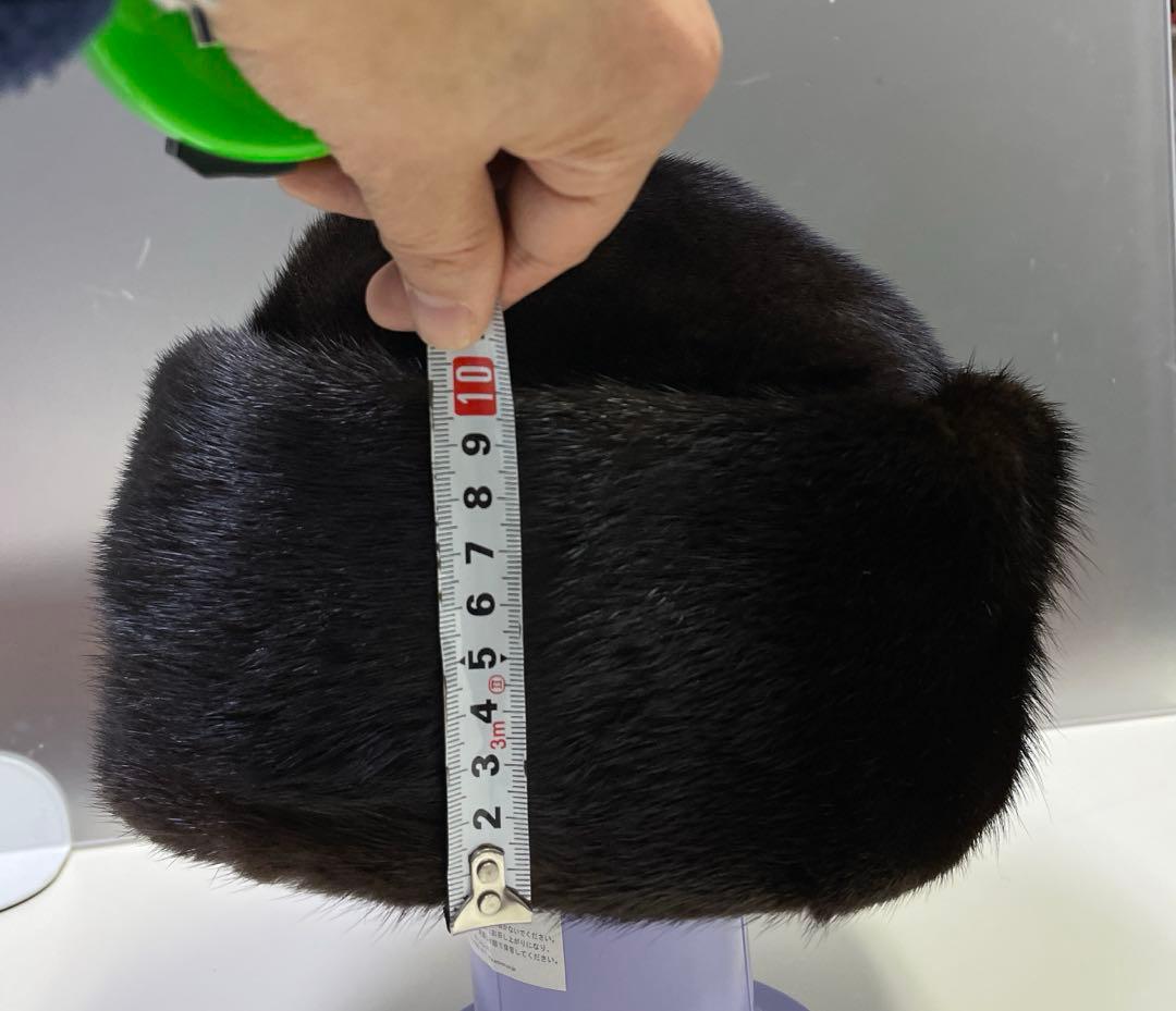 ヴィンテージ ミンク帽子