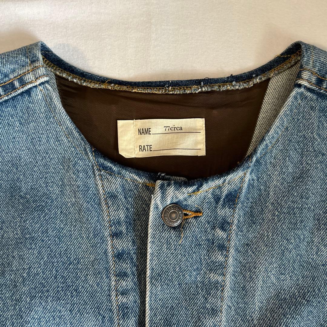 77circa再構築デニムジャケット⭐︎Gジャン ナナナナサーカ