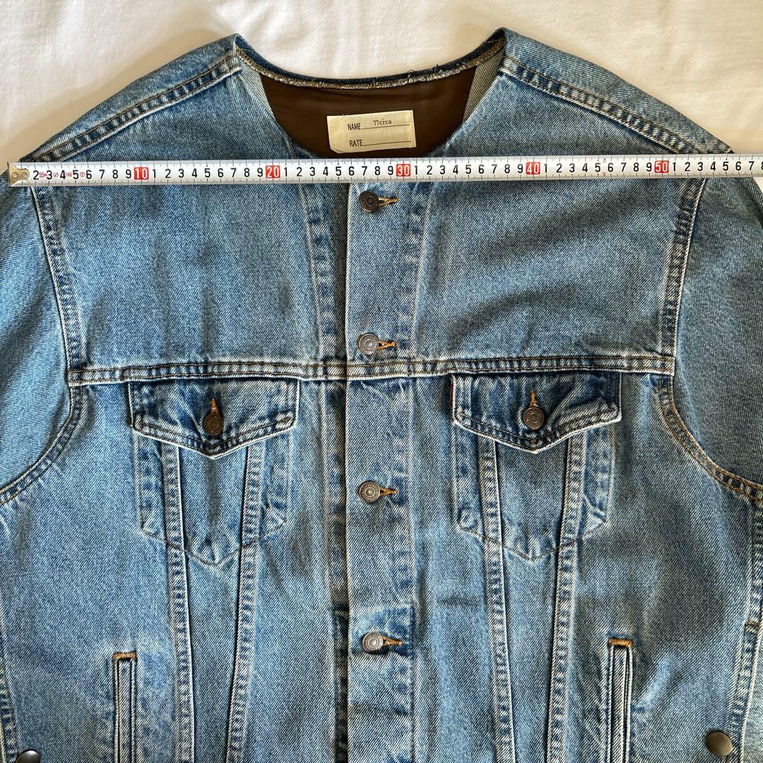 77circa再構築デニムジャケット⭐︎Gジャン ナナナナサーカ