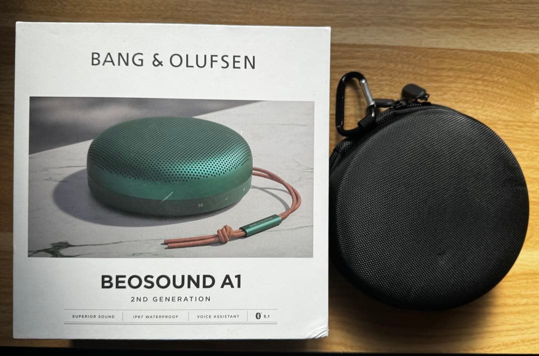 美品　Bang & Olufsen Beosound A1 2nd グリーン色