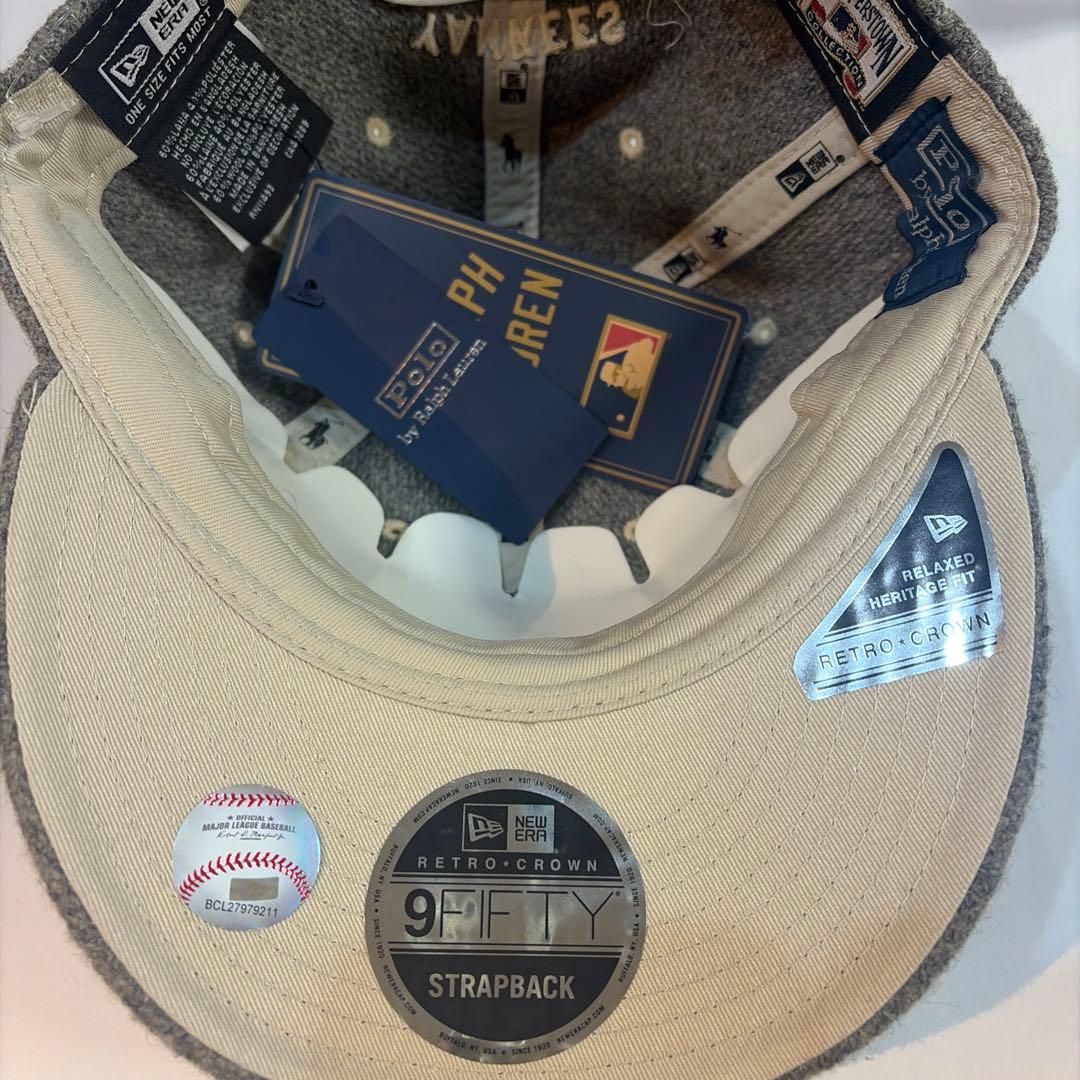 【新品未使用】Ralph Lauren NY キャップ ニューエラ 9FIFTY