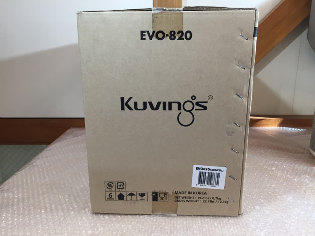 ○[新品未開封] Kuvings evo-820 クビンス ジューサー ミキサー