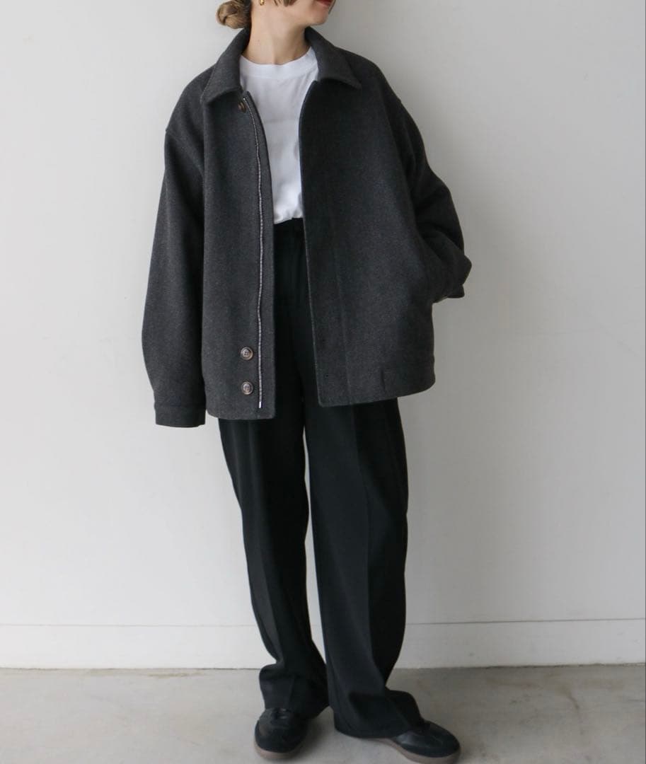 selectMOCA by son ビッグシルエットミドルコート