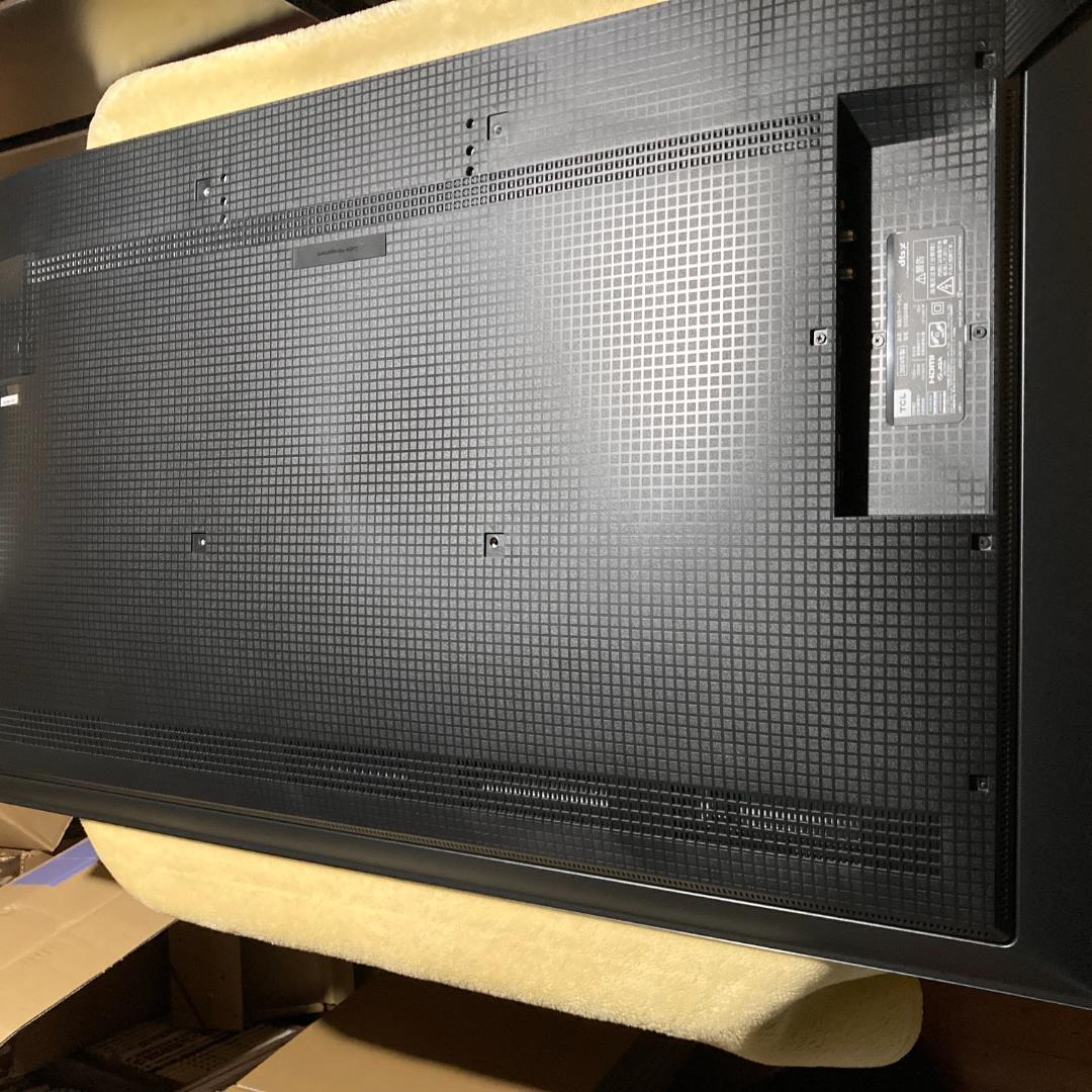 TCL 50QM8B 2024年 50V型4K液晶テレビ量子ドットMiniLED