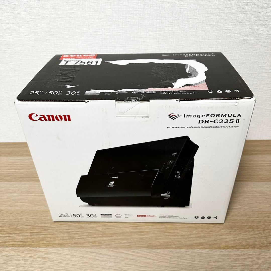 新品未開封✨Canon DR-C225 II ドキュメントスキャナー キャノン