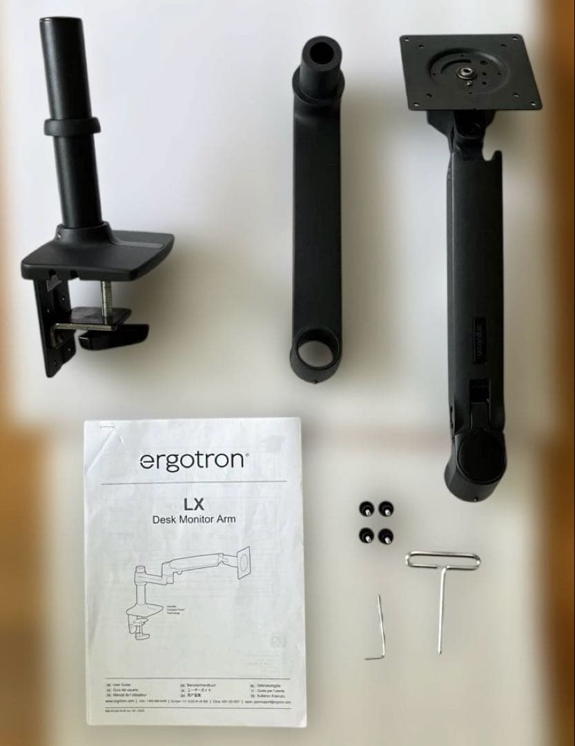 ergotron LX Desk Monitor Arm ブラック