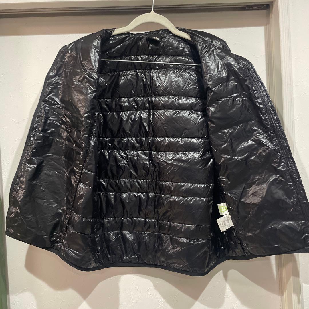 美品 ノースフェイス ライトヒート ダウン ベスト ジャケット