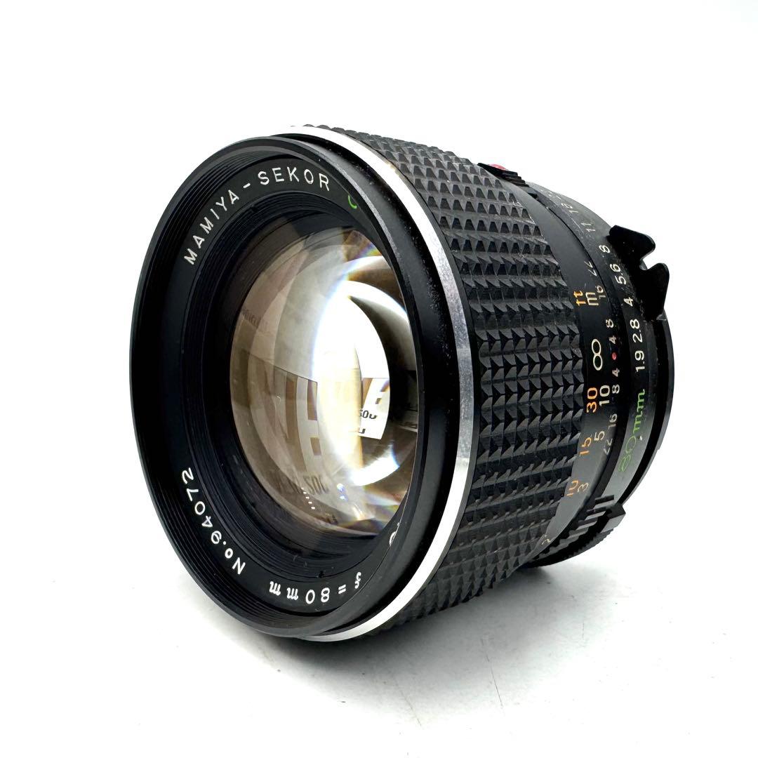 動作良好 MAMIYA マミヤ SEKOR C 80mm F1.9 単焦点レンズ