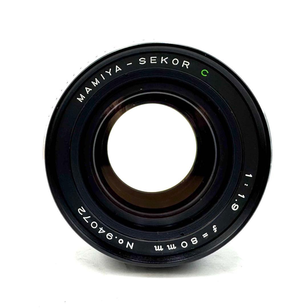 動作良好 MAMIYA マミヤ SEKOR C 80mm F1.9 単焦点レンズ