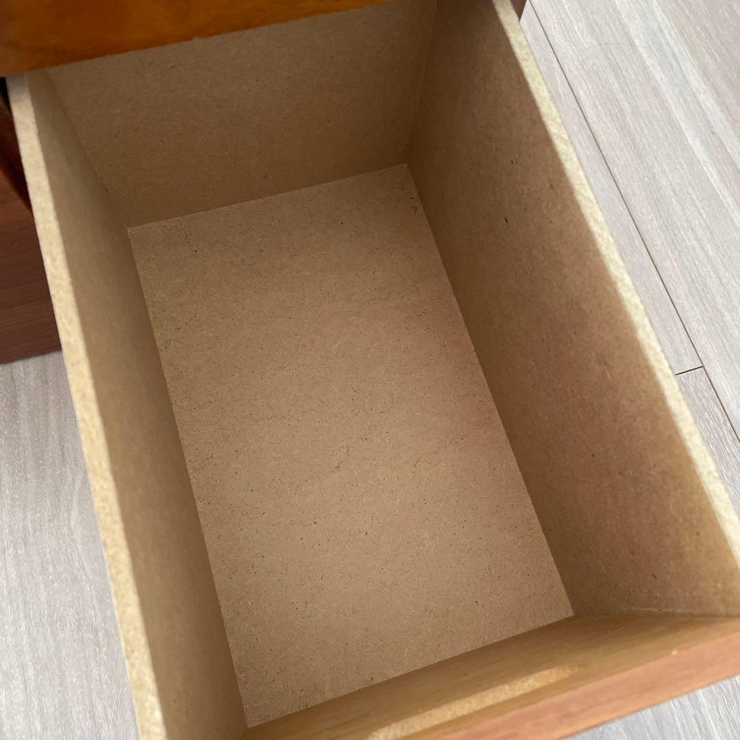 無印スタッキングチェスト　セット売り　4段と引き出し4つ