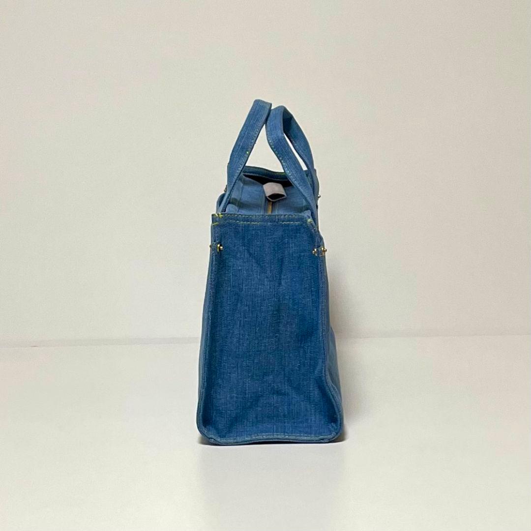 レディース　COACH デニム トートバッグ ショルダーバッグ CR657