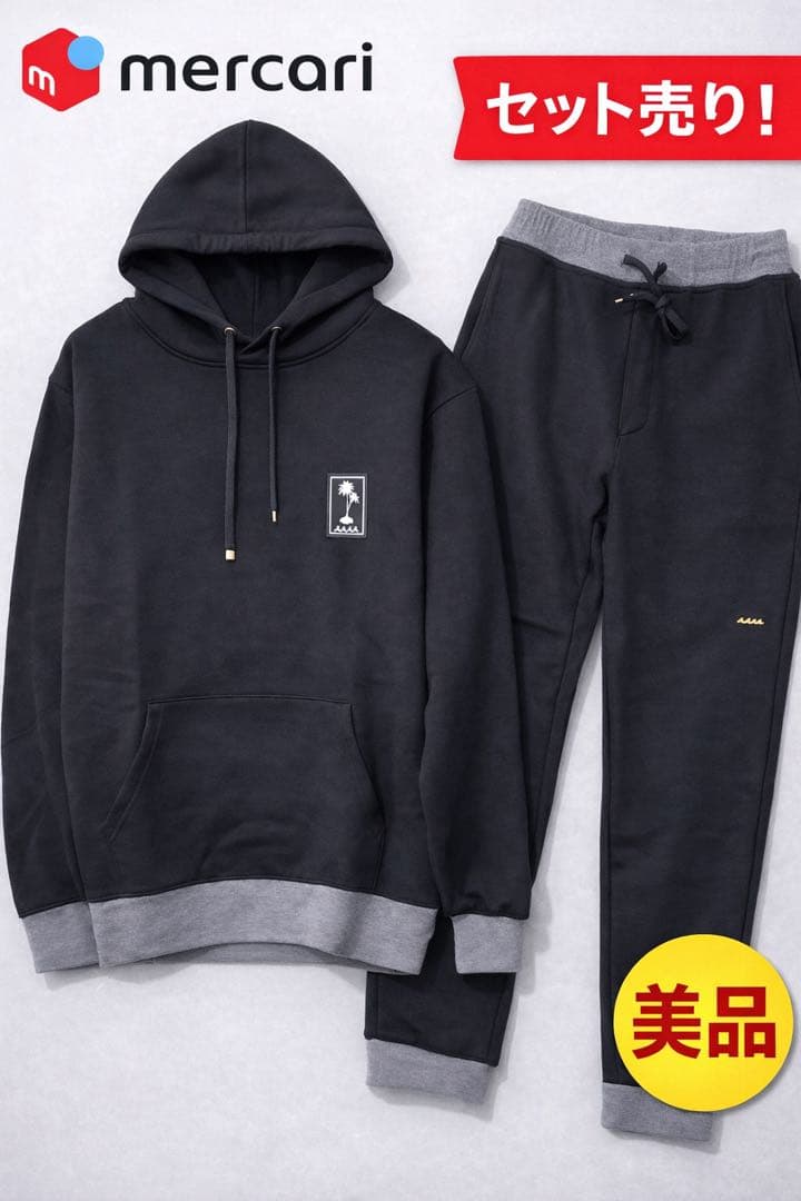 muta MARINE スウェット セットアップ パーカー