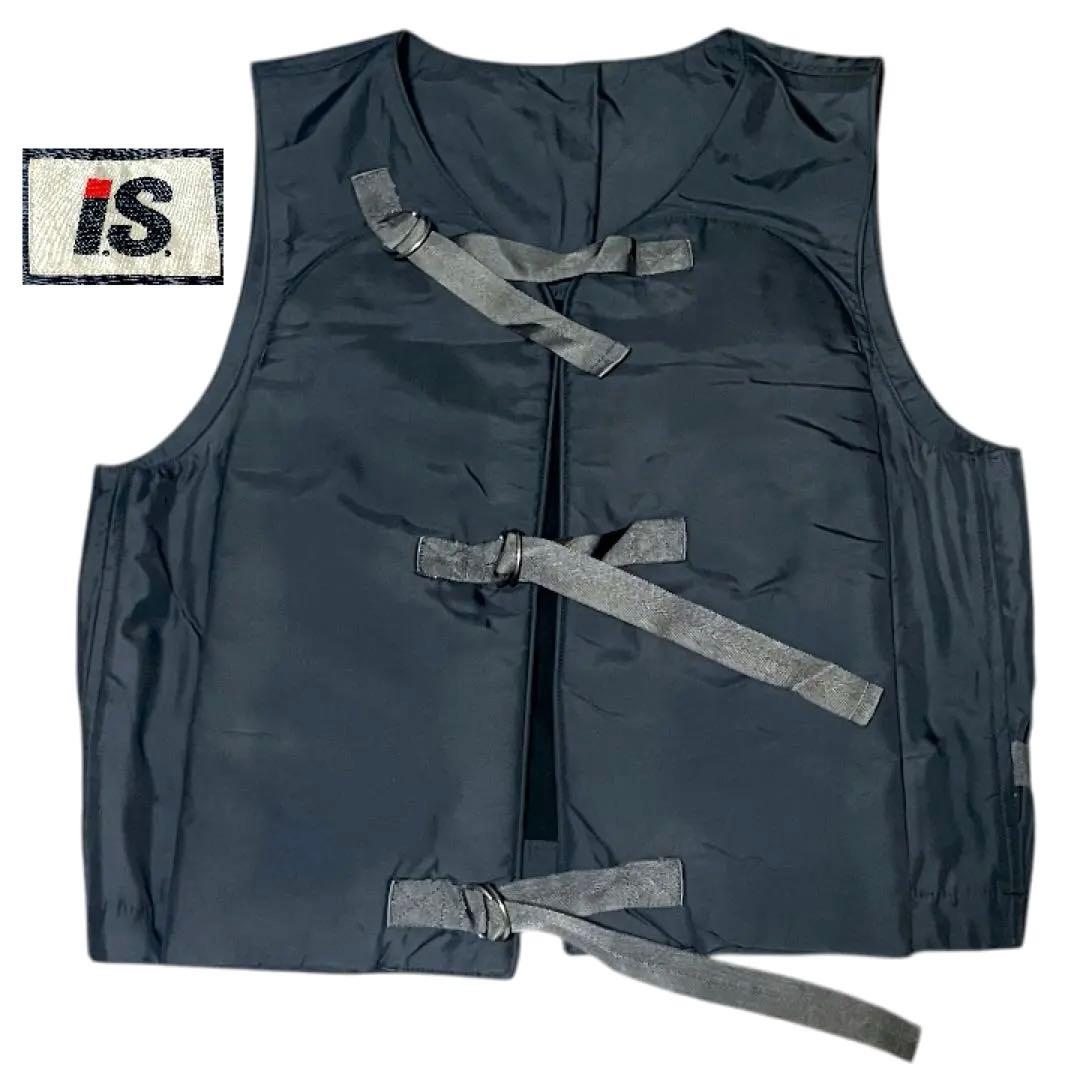 希少I.S イッセイミヤケスポーツ ベスト 90s 1993AW Dカン テープ