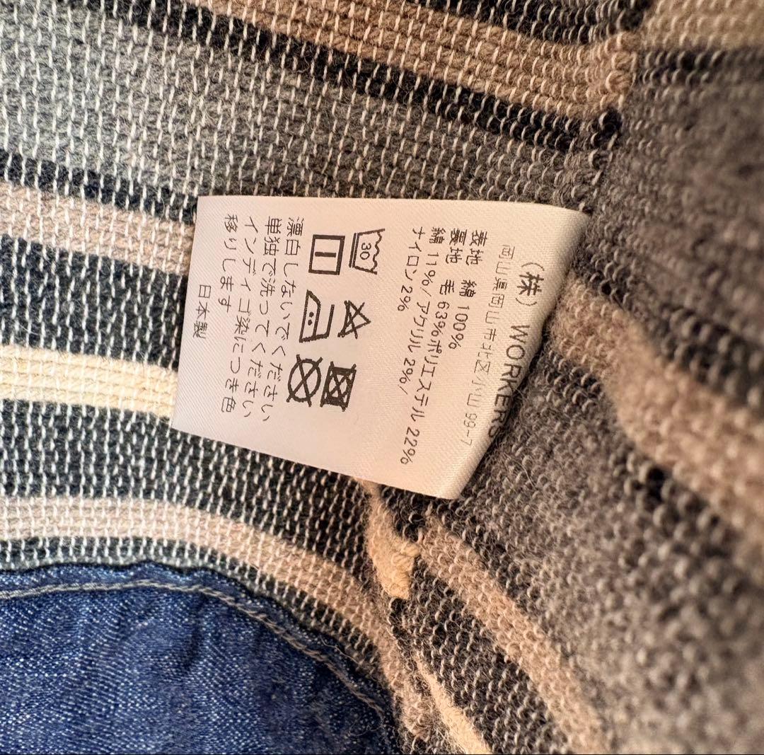 ワーカーズ WORKERS ブランケットライニング エンジニア ジャケット 38