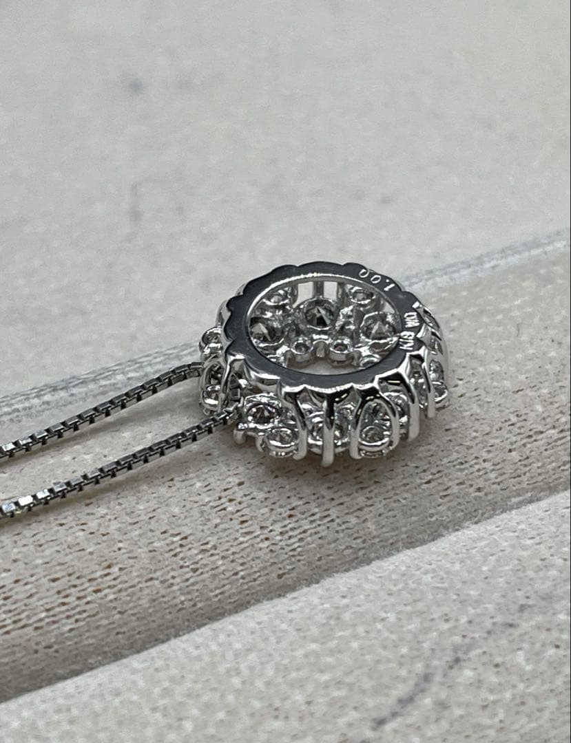 専用JA196★高級 ダイヤモンド1ct K18WG ペンダントヘッド