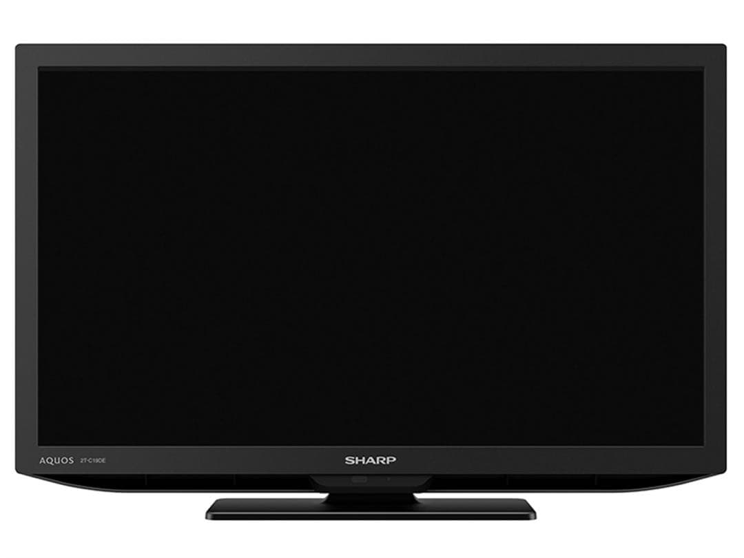 【新品未使用】SHARP液晶テレビ AQUOS ブラック系 2T-C19DEB