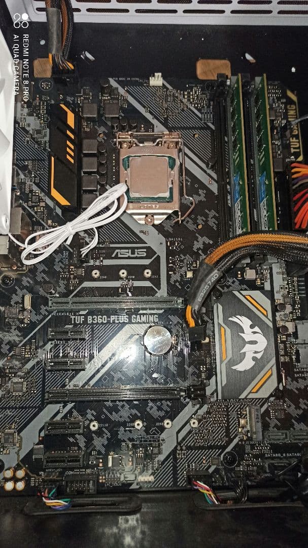 ASUS TUF B360-PLUS GAMING + i5-8500 + 虎徹