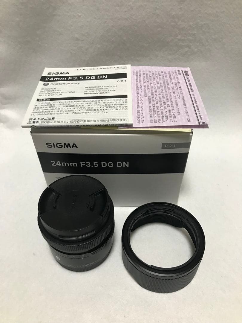 美品 シグマ SIGMA 24 3.5 DG DN レンズ SONY ソニー