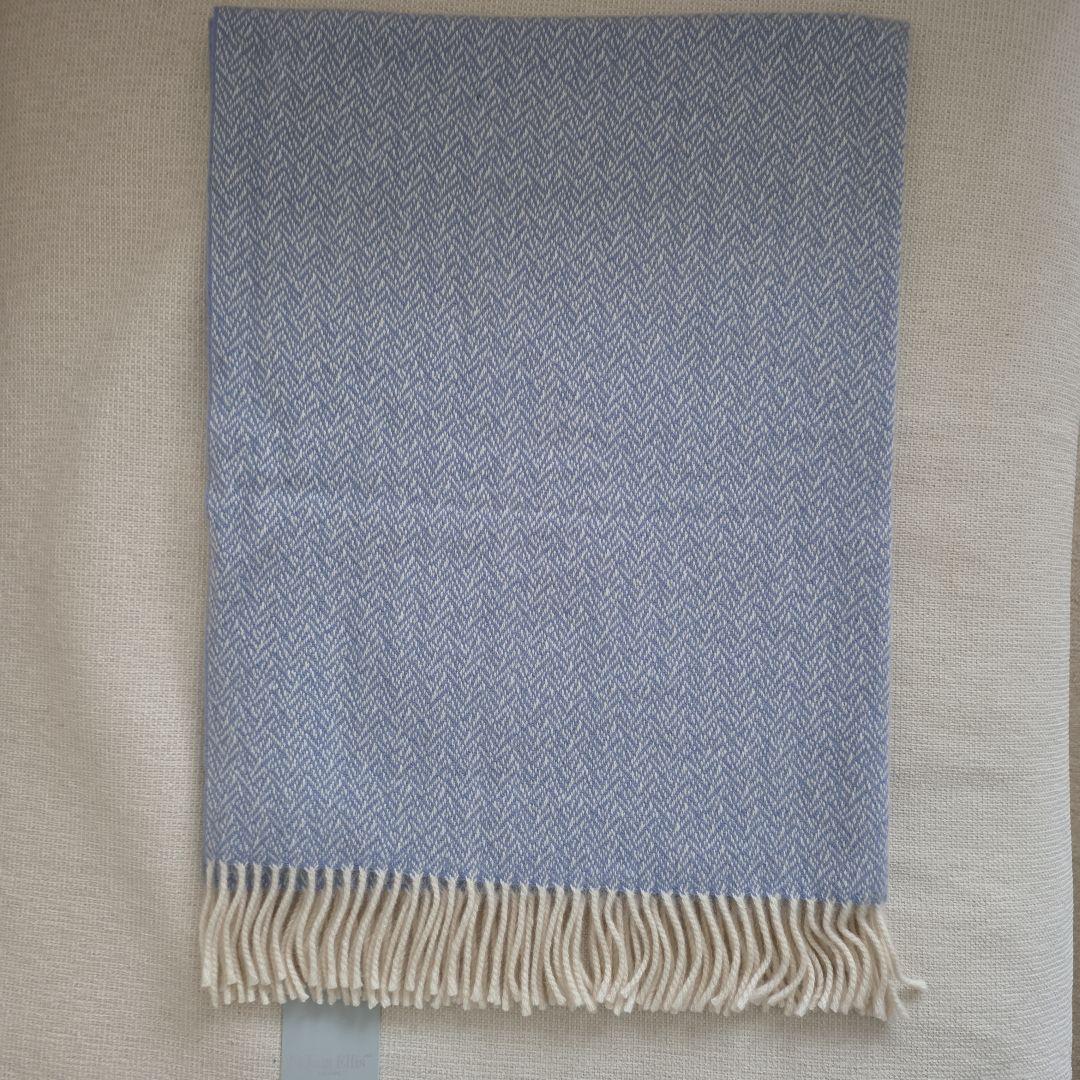 【新品】 ジュシュアエリス　カシミア100%　ひざかけ　定価 48,900円