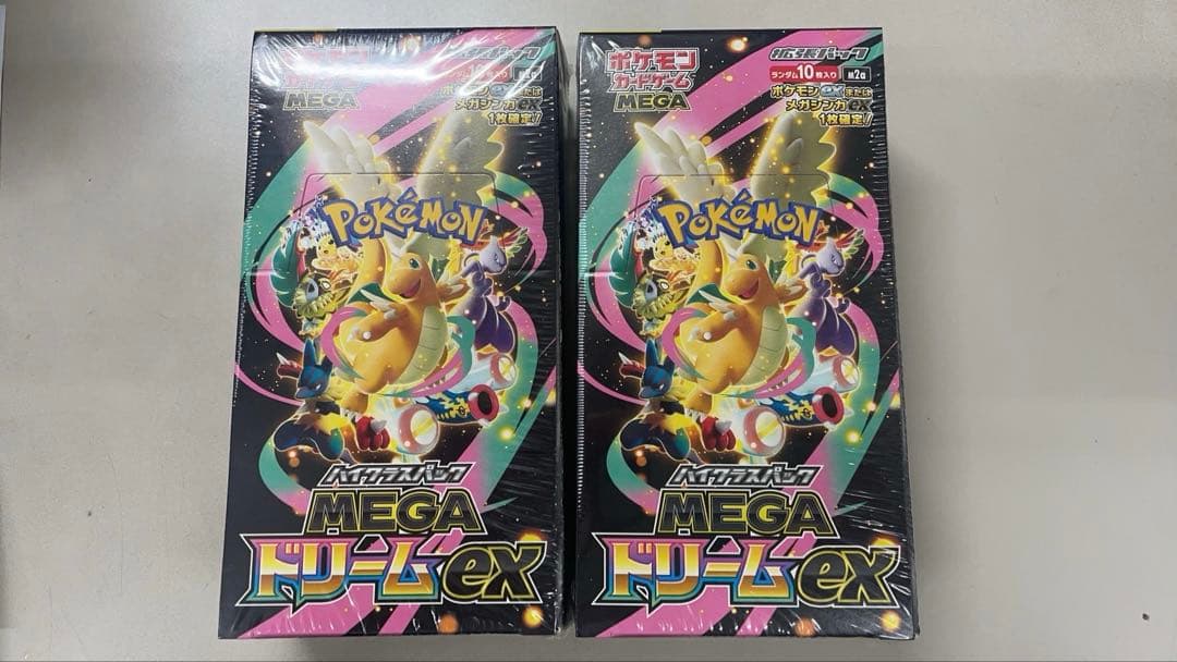 ポケモンメガドリームex BOX シュリンク付き