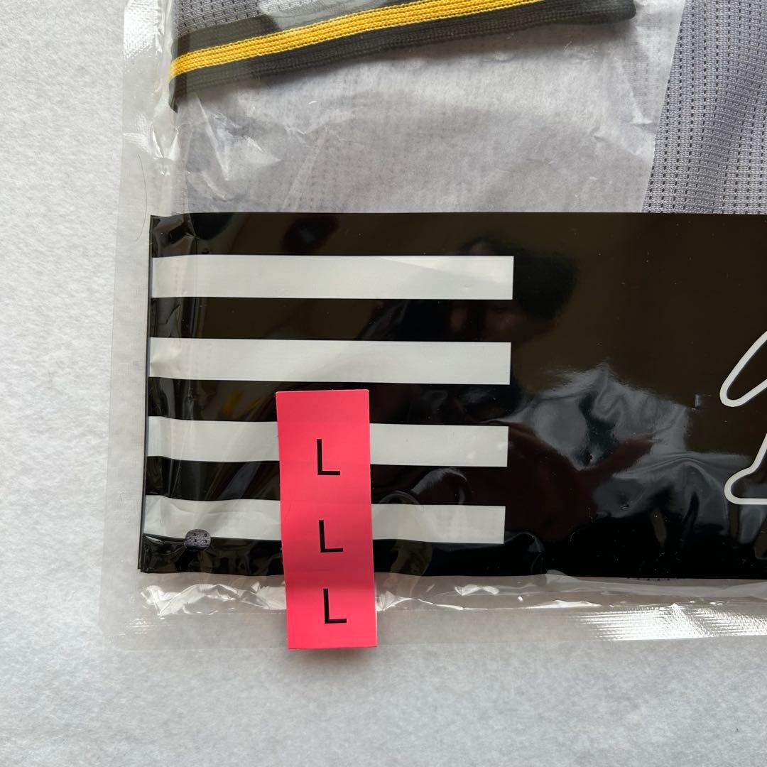 【即発送】2026年 中野拓夢 7 阪神タイガース ビジター用 ユニフォーム L