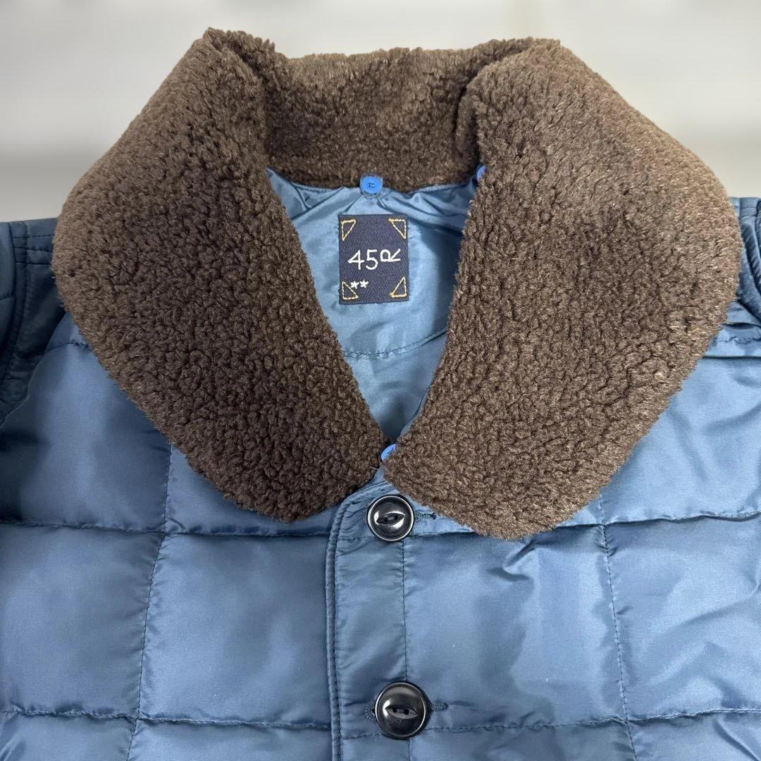 極美品　45R 厚ナイロン　908 テントブルゾン　キルティングジャケット