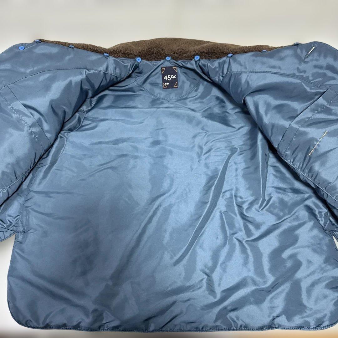 極美品　45R 厚ナイロン　908 テントブルゾン　キルティングジャケット