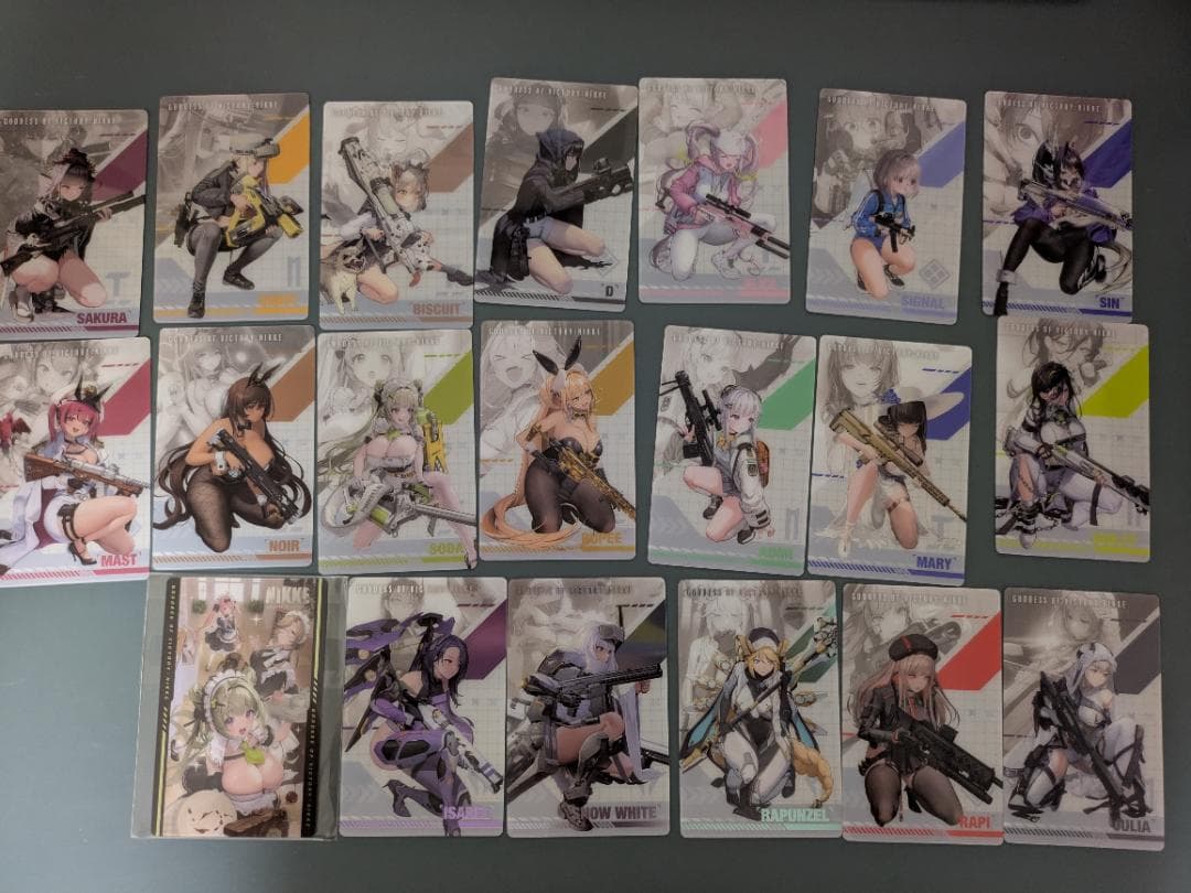 【あみあみ限定特典付き】NIKKEニケ メタルカードコレクション　まとめ売り