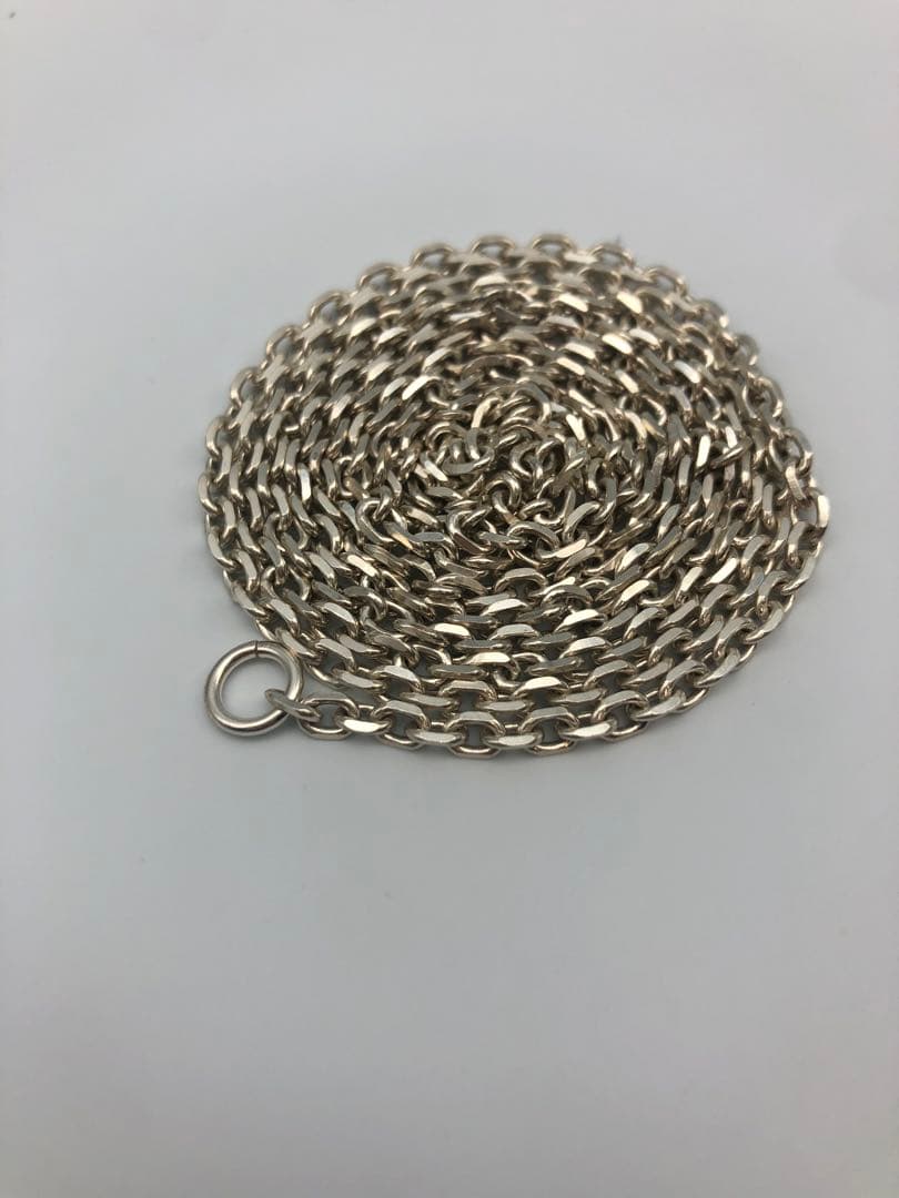 細角 太角 チェーン silver シルバー 925 ネックレス チェーン