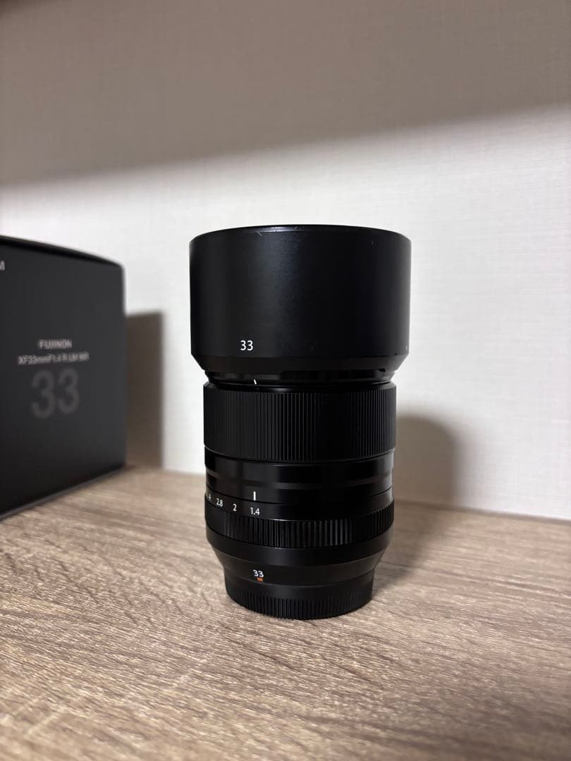 Fujifilm XF33mmF1.4 R LM WR レンズ