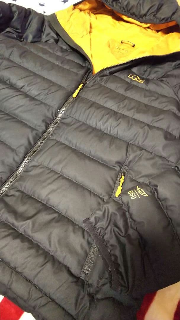 LLBeanエルエルビーンダウンフードジャケットUS−Mサイズ