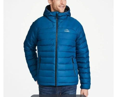 LLBeanエルエルビーンダウンフードジャケットUS−Mサイズ