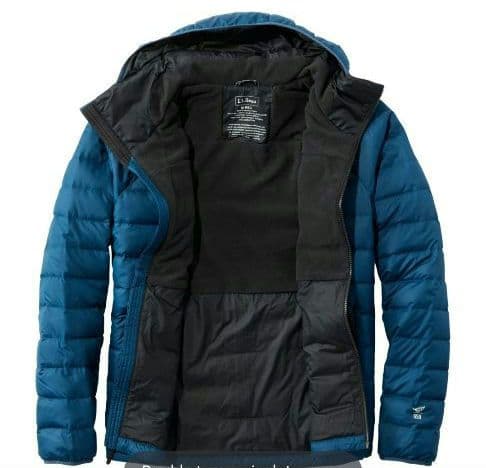 LLBeanエルエルビーンダウンフードジャケットUS−Mサイズ