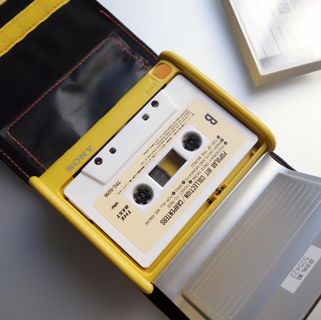 【動作品】超希少 YP-EW22 ソニー カセットテーププレーヤー ウォークマン